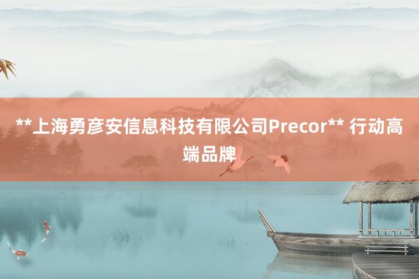 **上海勇彦安信息科技有限公司Precor** 行动高端品牌